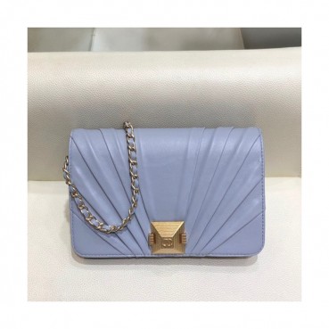 Chanel 2019 WOC Chain Cross Bag,19CM - 샤넬 2019 WOC 체인 크로스백,CHAB1171,19CM,그레이