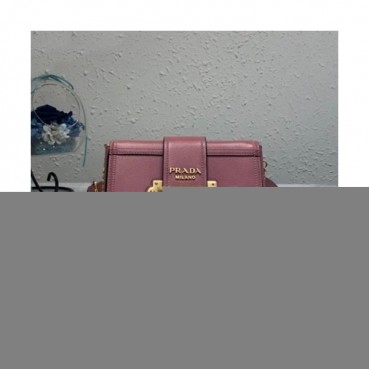 Prada 2019 Cahier Leather Hip Sack / Clutch Bag / Shoulder Cross Bag,18cm - 프라다 2019 카이에 여성용 레더 힙색 / 클러치백 / 숄더 크로스백 ,1BL004