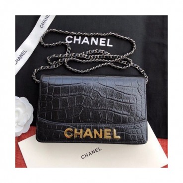 Chanel 2019 Gabrielle WOC Chain Cross Bag,19CM - 샤넬 2019 가브리엘 WOC 체인 크로스백,CHAB1095,19CM,블랙