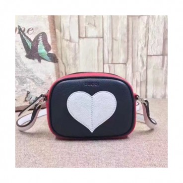 Gucci 2019 Heart Leather Women Mini Shoulder Cross Bag,15CM - 구찌 2019 하트 레더 여성용 미니 숄더 크로스백 457223,GUB0785,15CM,화이트
