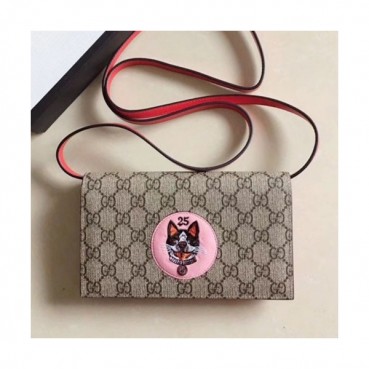 Gucci 2019 Supreme Bosco Patch Shoulder Cross Bag,21CM - 구찌 2019 수프림 보스코 패치 숄더 크로스백 ,506278,GUB0758,21CM,베이지그레이+핑크