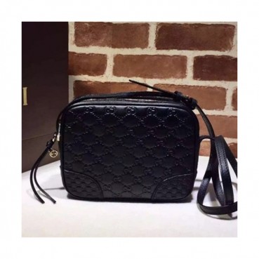 Gucci 2019 Mini Leather Shoulder Cross Bag ,22CM - 구찌 2019 여성용 레더 미니 숄더 크로스백,387360,GUB0745,22cm,블랙
