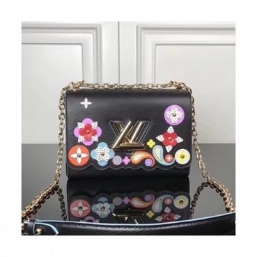 Louis Vuitton 2019 Twist Chian Shouder Cross Bag,23cm - 루이비통 2019 트위스트 체인 숄더 크로스백 ,M54857,LOUB1591,23cm,블랙