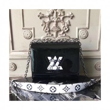 Louis Vuitton 2019 Twist Chian Shouder Cross Bag,19cm - 루이비통 2019 트위스트 체인 숄더 크로스백 ,M54243,LOUB1585,19cm,블랙