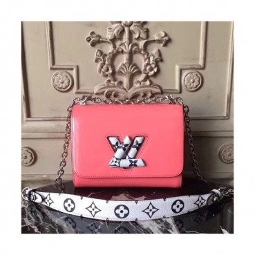 Louis Vuitton 2019 Twist Chian Shouder Cross Bag,19cm - 루이비통 2019 트위스트 체인 숄더 크로스백 ,M54243,LOUB1582,19cm,핑크