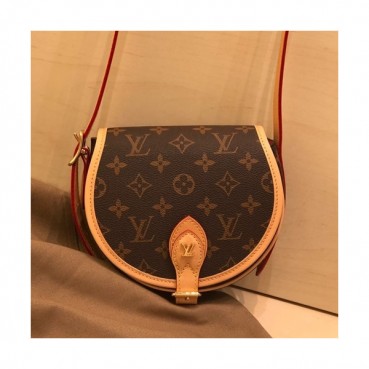 Louis Viutton 2019 Monogram Tambourin Shouder Cross Bag ,18cm - 루이비통 2019 모노그램 탬버린 숄더 크로스백 M44860,LOUB1547,18cm,브라운