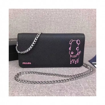Prada 2019 Leather Mini Shoulder Cross Bag,18.5CM - 프라다 2019 레더 미니 숄더 크로스백,PRAB0058,18.5cm,블랙