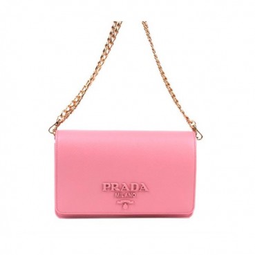 Prada 2019 Leather Chain Shoulder Cross Bag,20cm - 프라다 2019 레더 체인 숄더 크로스백 ,1BP012