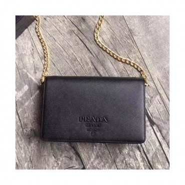 Prada 2019 Leather Chain Shoulder Cross Bag,20cm - 프라다 2019 레더 체인 숄더 크로스백 ,1BP012