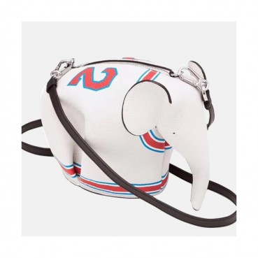 Loewe Elephant 22 Mini Cross Bag,19CM - 로에베 엘리펀트 22 미니 크로스백 ,LOEB0015 ,19CM, 화이트