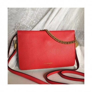 Givenchy 2019 Leather Shoulder Cross Bag,21.5CM - 지방시 2019 레더 숄더 크로스백,GVB0075,21.5CM,레드