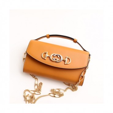 Gucci 2019 Zumi Chain Mini Women Tote Shoulder Cross Bag,18.5CM - 구찌 2019 주미 체인 미니 여성용 토트 숄더 크로스백 564718,GUB0658,18.5CM,옐로우