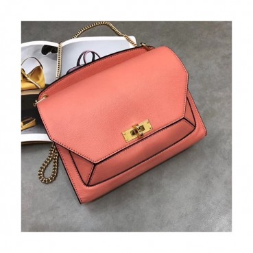 Bally 2019 Suzy Leather Chain Shoulder Cross Bag,20/24cm  - 발리 2019 수지 레더 여성용 체인 숄더 크로스백,BALB0019,20/24cm,핑크