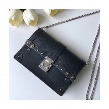 Louis Vuitton 2019 Trunk Wallet Chain Shoulder Cross Bag,19cm - 루이비통 2019 트렁크 월릿 체인 숄더 크로스백 M67507,LOUB1337,19cm,블랙