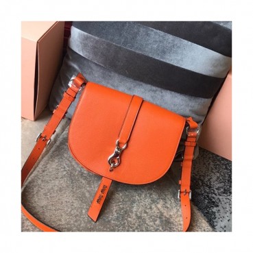 MiuMiu 2019 Shoulder Cross Bag,23.5cm - 미우미우 2019 숄더 크로스백,5BD122, MIUB0181 , 23.5cm,오렌지