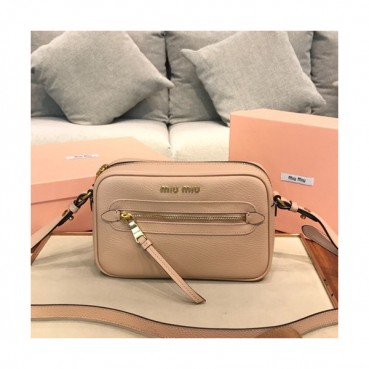 MiuMiu 2019 Camera Shoulder Cross Bag,23cm - 미우미우 2019 카메라 숄더 크로스백,5BH116 , MIUB0128 , 23cm,베이지핑크