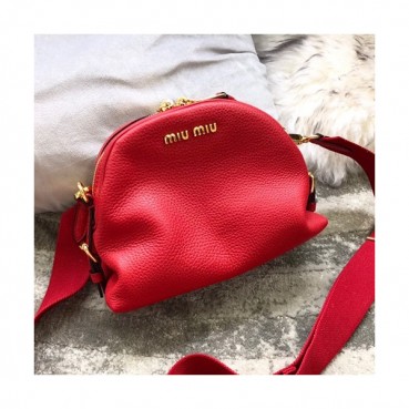 MiuMiu 2019 Shoulder Cross Bag,24cm - 미우미우 2019 숄더 크로스백,5BH092 , MIUB0122 , 24cm,레드