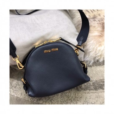 MiuMiu 2019 Shoulder Cross Bag,24cm - 미우미우 2019 숄더 크로스백,5BH092 , MIUB0121 , 24cm,네이비