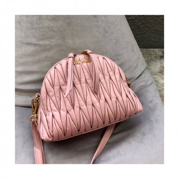 MiuMiu 2019 Shoulder Cross Bag,24cm - 미우미우 2019 숄더 크로스백,5BH092 , MIUB0116 , 24cm,핑크