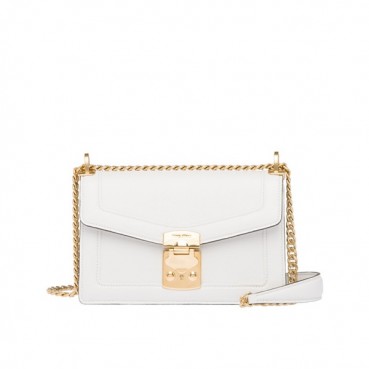 MiuMiu 2019 Chain Shoulder Cross Bag,22cm - 미우미우 2019 체인 숄더 크로스백,5BD083, MIUB0112  , 22cm,화이트