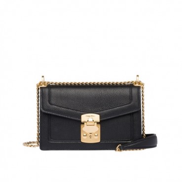 MiuMiu 2019 Chain Shoulder Cross Bag,22cm - 미우미우 2019 체인 숄더 크로스백,5BD083, MIUB0108 , 22cm,블랙
