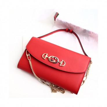 Gucci 2019 Zumi Chain Women Tote Shoulder Cross Bag,24CM - 구찌 2019 주미 체인 여성용 토트 숄더 크로스백 572375,GUB0544,24CM,레드