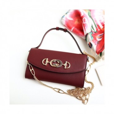 Gucci 2019 Zumi Chain Mini Women Tote Shoulder Cross Bag,18.5CM - 구찌 2019 주미 체인 미니 여성용 토트 숄더 크로스백 564718,GUB0539,18.5CM,와인