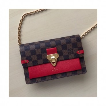 Louis Vuitton 2019 Vavin Wallet Chain Shoulder Cross Bag,19cm - 루이비통 2019 바뱅 월릿 체인 숄더 크로스백 M60222,LOUB1224 ,19cm,레드