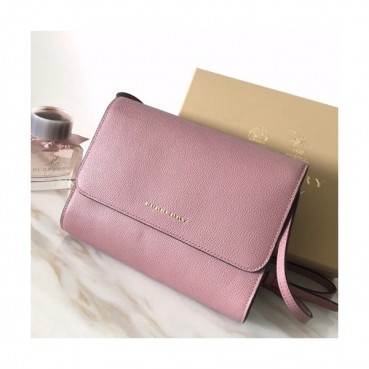 Burberry 2019 Leather Clutch Shoulder Cross Bag, 22cm - 버버리 2019 레더 여성용 클러치 숄더 크로스백 ,BURB0176,22cm,퍼플핑크