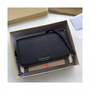 [귀여움 가득~]Burberry 2019 Shoulder Cross Bag, 19cm - 버버리 2019 여성용 숄더 크로스백 ,BURB0126,19cm,블랙