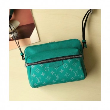 [특가세일]Louis Viutton 2019 Messenger Shoudler Cross Bag ,26cm - 루이비통 2019 남여공용 메신저 숄더 크로스백 M43845,LOUB1141 ,26cm,블루그린