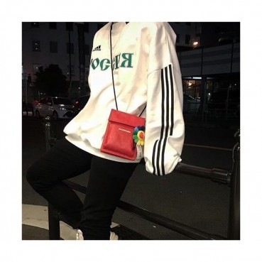 [하나쯤 필수소장  각]Balenciaga 2019 Leather Shoulder Cross Bag,19CM - 발렌시아가 2019 남여공용 레더 숄더 크로스백,BGB0161,19CM,레드