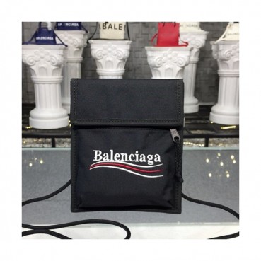 [특가세일]Balenciaga 2019 Canvas Shoulder Cross Bag,19CM - 발렌시아가 2019 남여공용 캔버스 숄더 크로스백,BGB0025,19CM,블랙