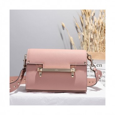 [파격세일!!!]Valentino 2019  Leather Shoudler Cross Bag,22.5CM - 발렌티노 2019 레더 숄더 크로스백,VTB0383,22.5CM,핑크