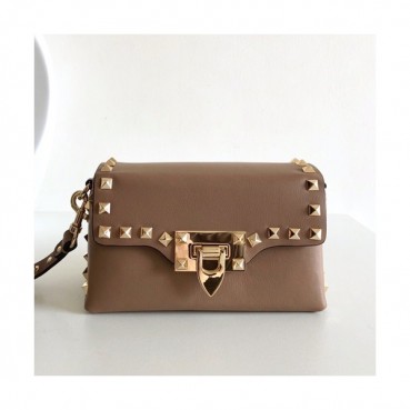 Valentino 2019 Leather Rockstud Mini Cross Bag,16.5CM - 발렌티노 2019 레더 락스터드 미니 크로스백,0045 