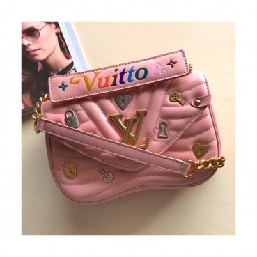 Louis Viutton 2019 New Wave Chain Shouder Cross Bag ,21cm/25cm - 루이비통 2019 뉴웨이브 체인 숄더크로스백 M52913,LOUB1072,21cm/25cm,핑크