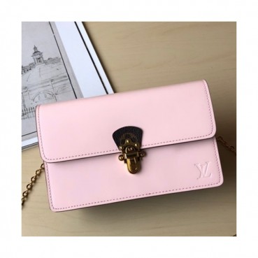 Louis Vuitton Cherrywood Chain Shoulder Cross Bag,19.5cm - 루이비통 체리우드 체인 숄더 크로스백 M63306,LOUB1042,19.5cm,연핑크