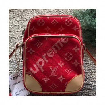 Louis Vuitton Humble Reproduction Shoulder Cross Bag,20cm - 루이비통 험블 리프로덕션 남여공용 숄더 크로스백, M45236 ,LOUB0627,20cm,레드