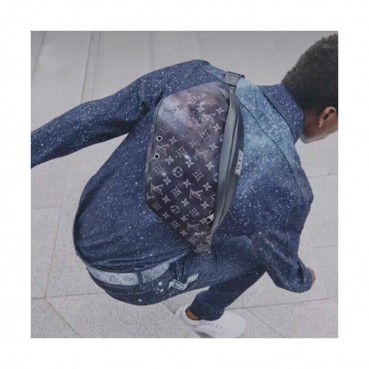 Louis Vuitton Discovery Monogram BUMBAG,47cm - 루이비통 디스커버리 모노그램 남여공용 범백M44444,LOUB0568, 47cm ,블랙