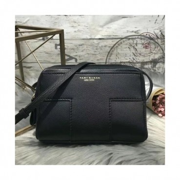Tory Burch Leather Black Shoulder Cross Bag,19.5cm - 토리버치 레더 블랙 카메라 숄더 크로스백 TBB0148,19.5cm