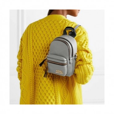 Mark Jacobs Leather Women Shoulder Cross Back Pack,21cm - 마크제이콥스 레더 여성용 숄더 크로스 백팩,MJB0014 ,21cm,그레이