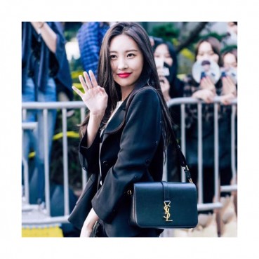 Saint Laurent Universite Cross Bag,25cm - 입생로랑 유니버시티 크로스백 SLB0274,25cm,블랙