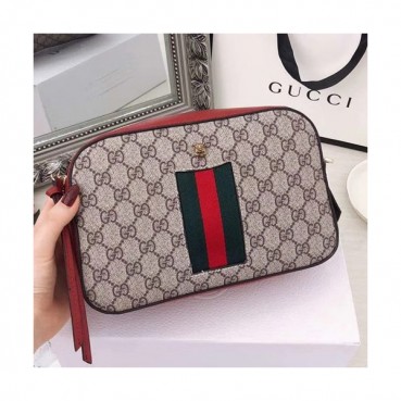Gucci Gold Tiger Shoulder Cross Bag,24CM - 구찌 골드 타이거 숄더 크로스백  ,GUB0119,24cm,레드