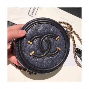 Chanel Women Mini Cross Bag,12CM - 샤넬 여성용 미니 크로스백 CHAB0193,12CM, 블루