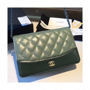 Chanel WOC Chain Cross Bag ,19CM - 샤넬 WOC 체인 크로스백,CHAB0007,19CM,그린