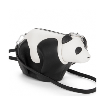 Loewe Panda Mini Cross Bag,20CM - 로에베 팬더 미니 크로스백 ,LOE0033 ,20CM, 화이트+블랙