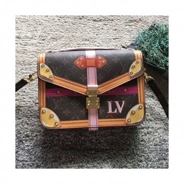 Louis Vuitton Women Cross Bag,25cm - 루이비통 모노그램 여성용 크로스백 M63628,LOUB0077,25cm