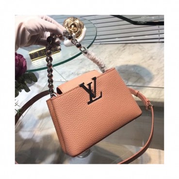 [커스텀급]Louis Vuitton Capucines Mini Chain Cross Bag,20cm- 루이비통 카프신 미니 체인 크로스백 M42935,LOUB0068 ,20CM