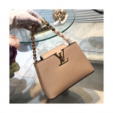 [커스텀급]Louis Vuitton Capucines Mini Chain Cross Bag,20cm- 루이비통 카프신 미니 체인 크로스백 M42935,LOUB0067 ,20CM