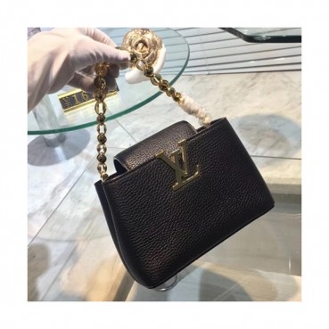 [커스텀급]Louis Vuitton Capucines Mini Chain Cross Bag,20cm- 루이비통 카프신 미니 체인 크로스백 M42935,,LOUB0066 ,20CM